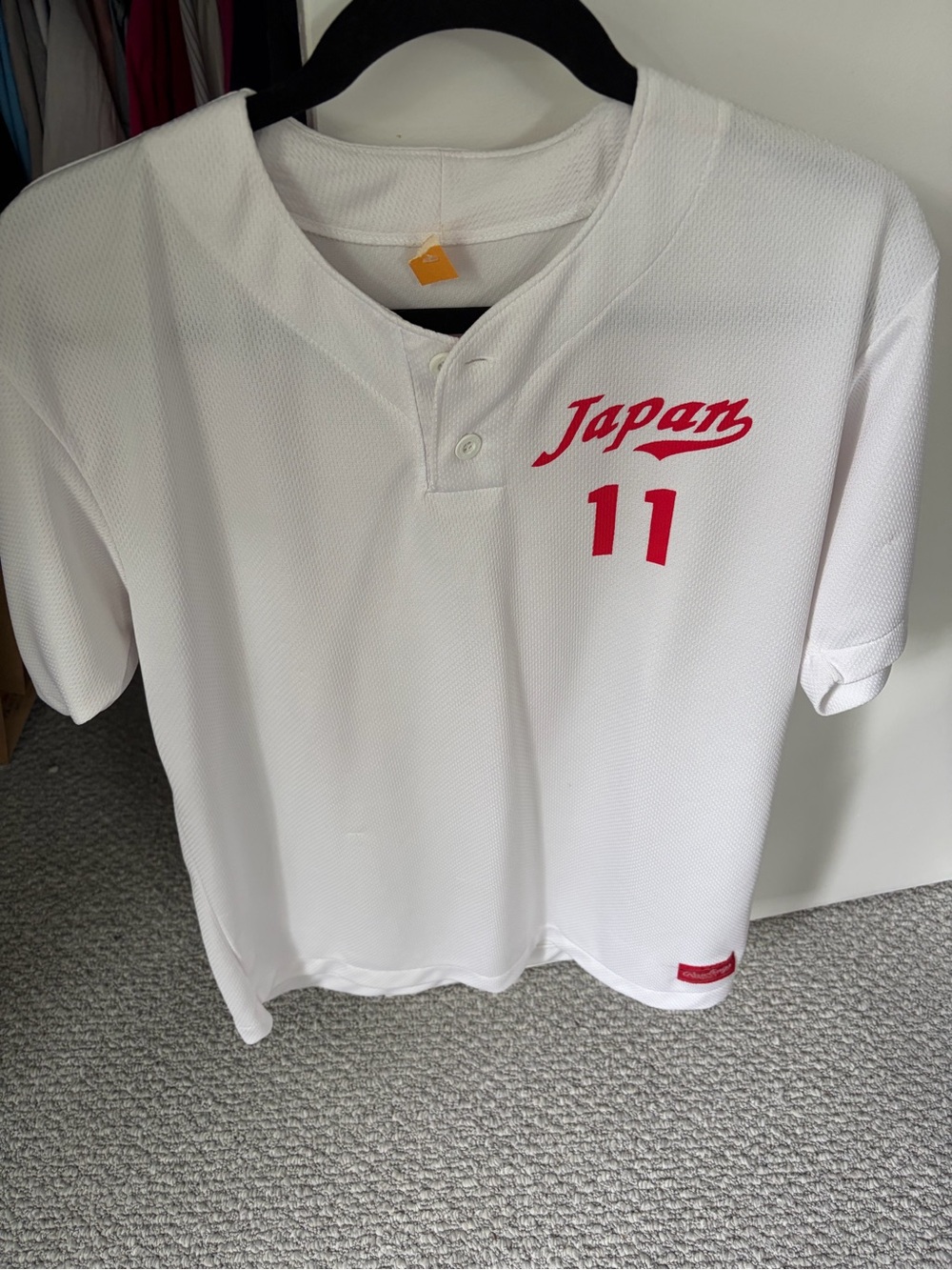 RARE 2004 Japan women’s world series baseball jersey Rawlings brand shirt XL